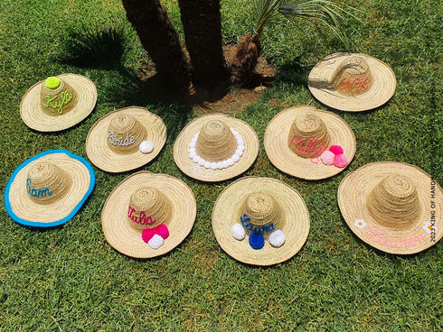 Beach Hat - Floppy Hat with Personalization Options